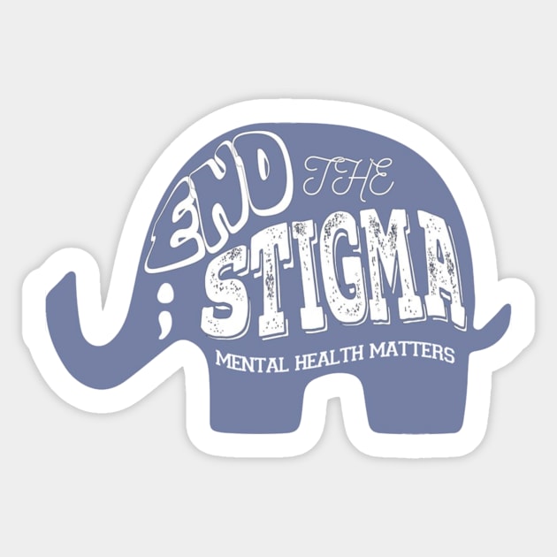 Mental Health Matters Sticker by The Dirty Palette